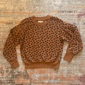 Madewell Polka Dot Sweatshirt